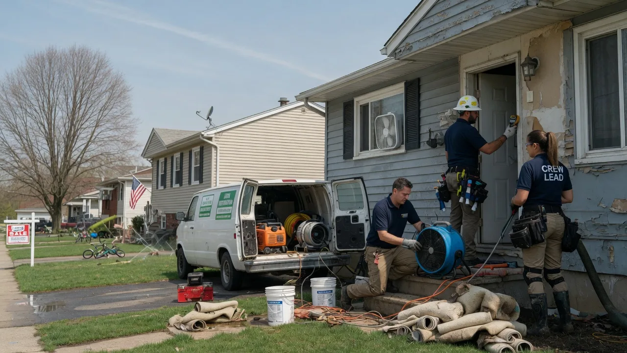 Flood Cleanup in Glen Lyon, PA near me